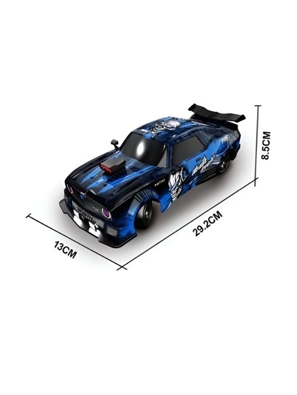 High-Speed Drift Remote Control Muscle Car Toy Blue LMI16849.