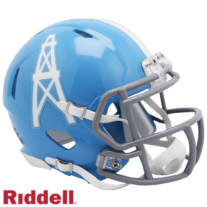 Houston Oilers Helmet Riddell Replica Mini Speed Style 1960-1962 T/B-0