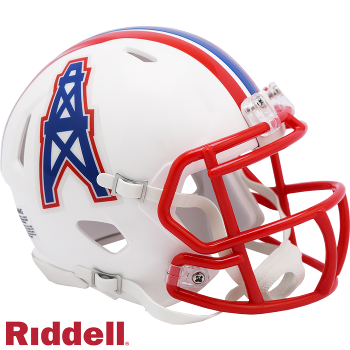 Houston Oilers Helmet Riddell Replica Mini Speed Style 1981-1998 T/B-0
