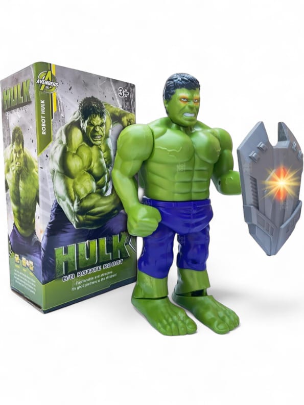 Hulk Rotating Robot Toy for Kids - Action-Packed & Interactive Play | TV-N-24