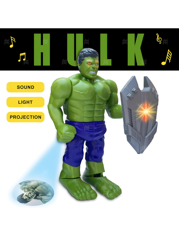 Hulk Rotating Robot Toy for Kids - Action-Packed & Interactive Play | TV-N-24
