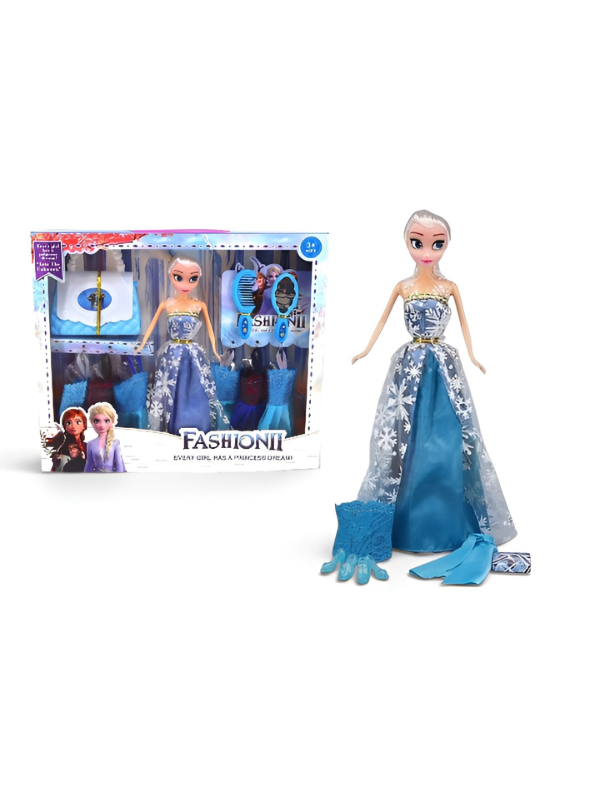 Ice Princess Fashion Doll Playset with Outfits & Accessories (Ages 3+) LMI16710