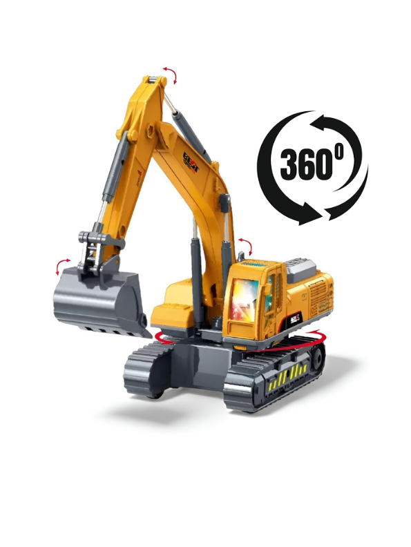 Inertial Engineering Truck – 360° Rotating Construction Vehicle NX15423.