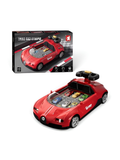 Interactive Sports Car Driving Simulation – Red Realistic Racing Experience MD668