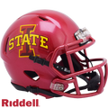 Iowa State Cyclones Helmet Riddell Replica Mini Speed Style Cardinal-0