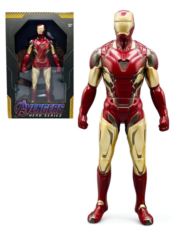 Iron Man - Avengers’ Armor | Ultimate Marvel Action Figure & Collectible Toy for kids -  MD1974