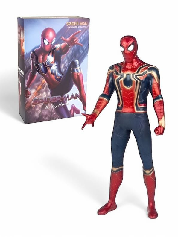 Iron Spider – Marvel Avengers Spider-Man Collectible Figure | Premium Action Toy for Kids - MS14095