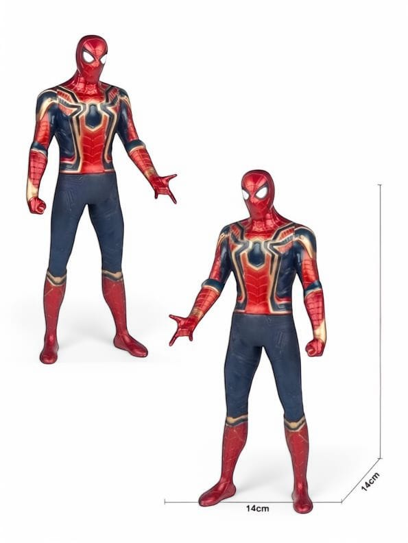 Iron Spider – Marvel Avengers Spider-Man Collectible Figure | Premium Action Toy for Kids - MS14095