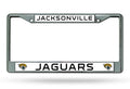 Jacksonville Jaguars License Plate Frame Chrome-0