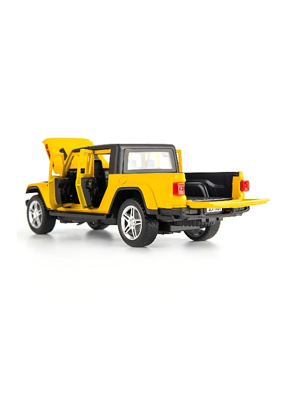 Jeep Diecast Metal Model Car - Yellow (MS-M-27) - Toyloft