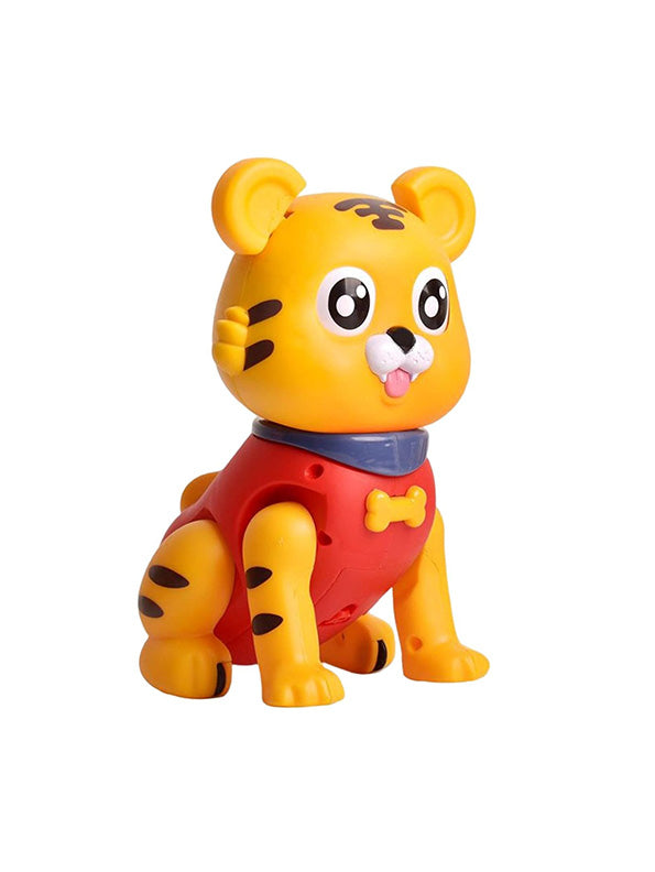 Jumping Tiger Musical Toy Lights And Sound - Red (L-1) - Toyloft