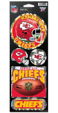 Kansas City Chiefs Stickers Prismatic-0