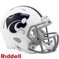 Kansas State Wildcats Helmet Riddell Replica Mini Speed Style-0