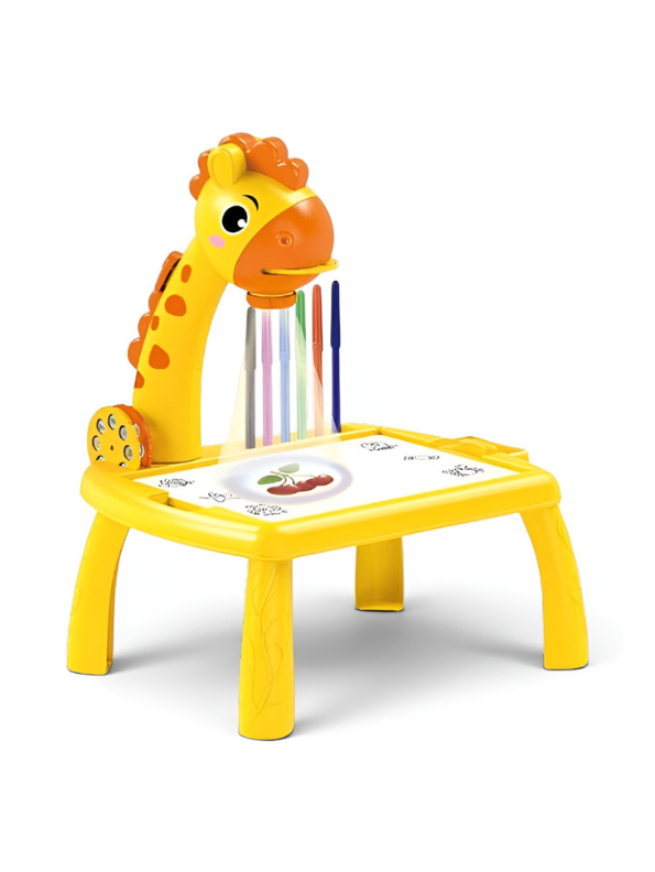 Kids' Giraffe Projection Drawing Board with Musical Educational Table TV6982