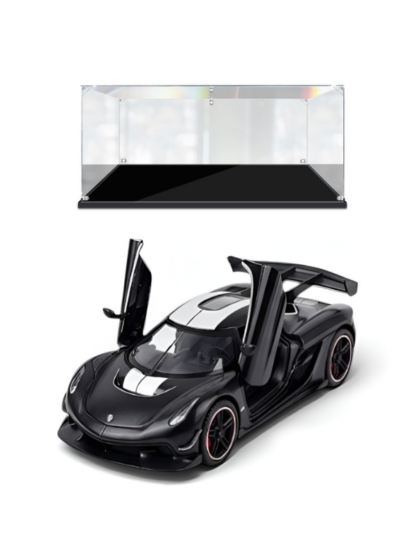 Koenigsegg Jesko Diecast Model Car 1:32 Scale with Acrylic Display Case  MD526.