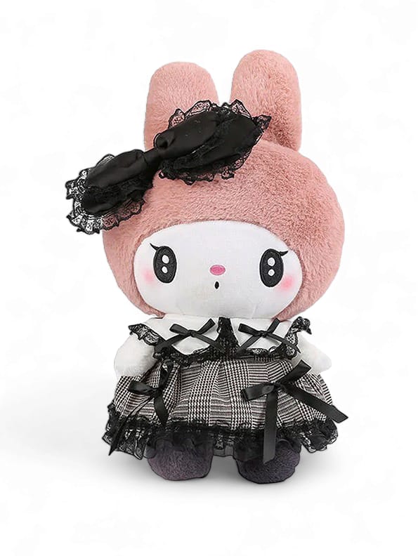 Kuromi My Melody Gothic Plush Toy (M-M-2) - Toyloft