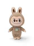 Labubu Monster Series Light Brown 8" Cute Bunny Plush Toy Doll ST15568
