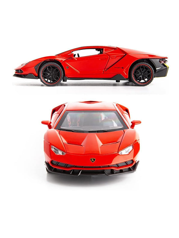 Lamborghini Centenario LP770 Diecast Metal Model Car - Red Big Size (L12-109) - Toyloft