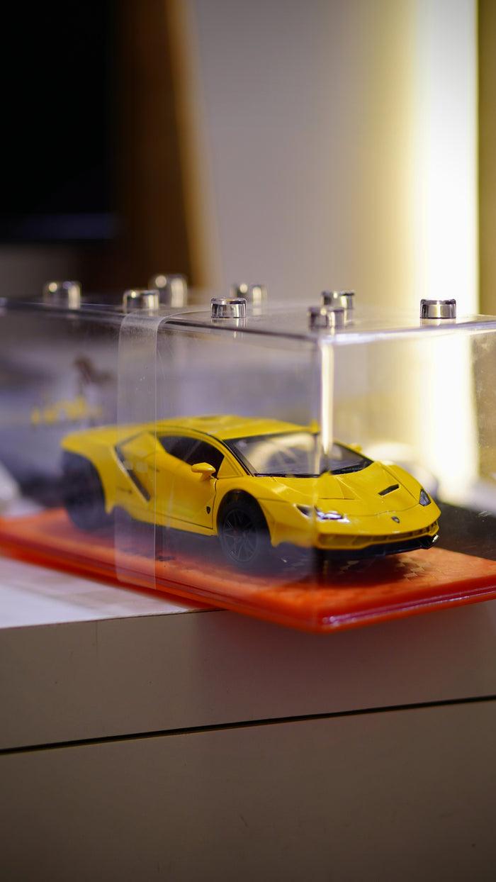 Lamborghini Centenario LP770 Metal Diecast Model Car - Acrylic Box - Display Case - Scale 1:32
