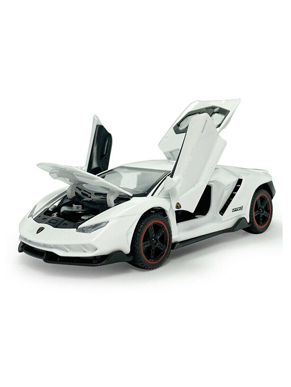 Lamborghini Centenario LP770 Metal Model Diecast Cast - White Scale 1:32 (T-M-14) - Toyloft