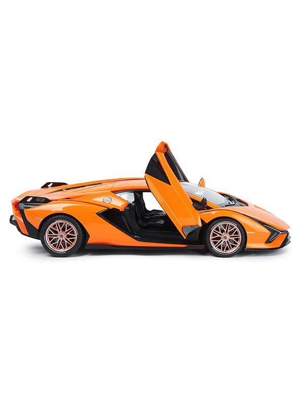Lamborghini Sian FKP 37 Metal Model Diecast Car - Orange (TV-May-13) - Toyloft