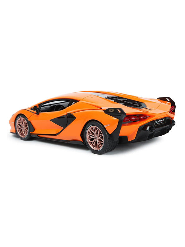 Lamborghini Sian FKP 37 Metal Model Diecast Car - Orange (TV-May-13) - Toyloft