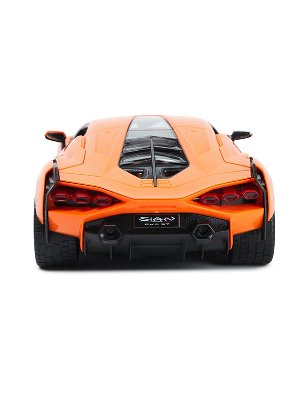 Lamborghini Sian FKP 37 Metal Model Diecast Car - Orange (TV-May-13) - Toyloft