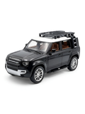 Land Rover Defender 1:22 Scale Die-Cast Toy Car – Opening Doors, Hood & Trunk, Metal Model SUV.