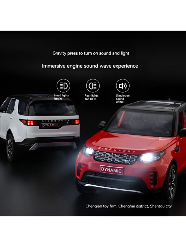 Land Rover Discovery R-Dynamic SE Scale 1:24 Diecast Car Red LMI16732.