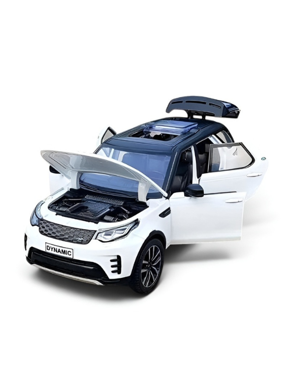 Land Rover Discovery R-Dynamic SE Scale 1:24 Diecast Car White LMI16732.