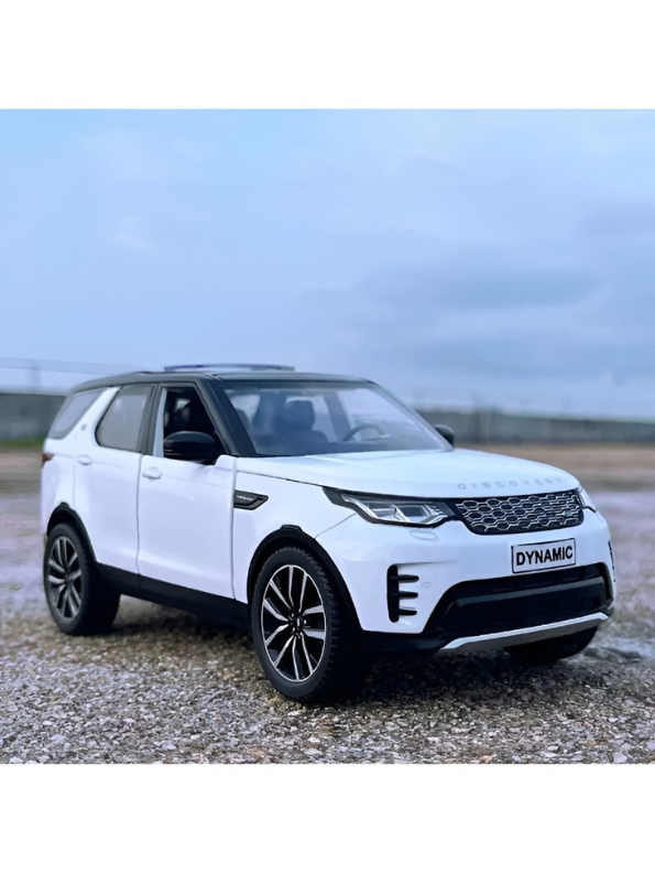 Land Rover Discovery R-Dynamic SE Scale 1:24 Diecast Car White LMI16732.