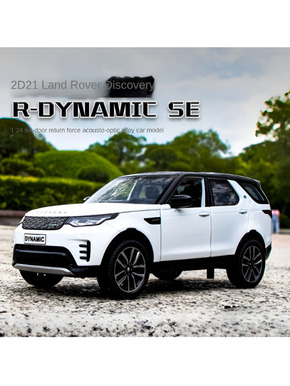 Land Rover Discovery R-Dynamic SE Scale 1:24 Diecast Car White LMI16732.