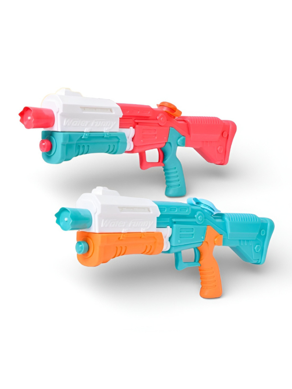 Large Capacity Automatic Water Blaster – High-Power Pichkari Gun Toy - Green.