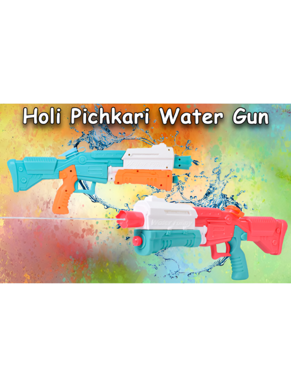 Large Capacity Automatic Water Blaster – High-Power Pichkari Gun Toy - Green.