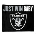 Las Vegas Raiders Towel 15x18 Rally Style Full Color-0