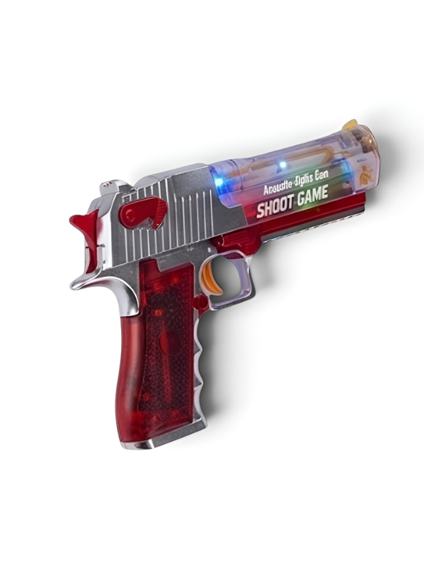Light-Up Toy Pistol with Smoke Effect TV6804.