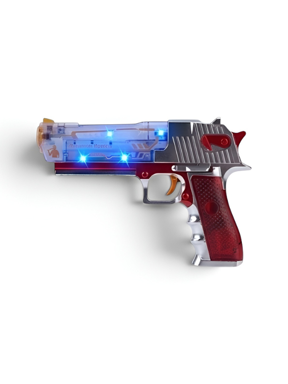 Light-Up Toy Pistol with Smoke Effect TV6804.