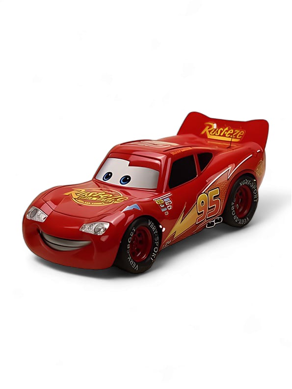 Lightning 3D McQueen Remote Control Car (M-49): Experience the Excitement of Lightning McQueen and Flash McQueen with Real Hot Wheels Action! - Toyloft