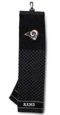 Los Angeles Rams 16x22 Embroidered Golf Towel - Special Order-0