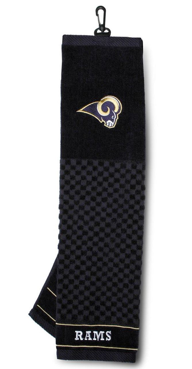 Los Angeles Rams 16x22 Embroidered Golf Towel - Special Order-0