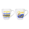 Los Angeles Rams Coffee Mug 17oz Ceramic 2 Piece Set with Gift Box-0