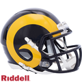 Los Angeles Rams Helmet Riddell Replica Mini Speed Style 1981-1999 T/B-0