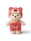 Lotso Costume Plush Bear Doll – 8" Cute Soft Stuffed Toy ST15739