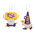 LSU Tigers Ornament Gnome Fan 2 Pack-0