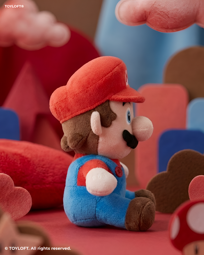 Luigi Super Mario Soft Toy - 7 Inch Plush Stuffed Toy with Cap ST15973.