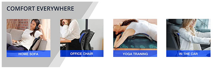 Lumbar Back Stretcher for Lower & Upper Back