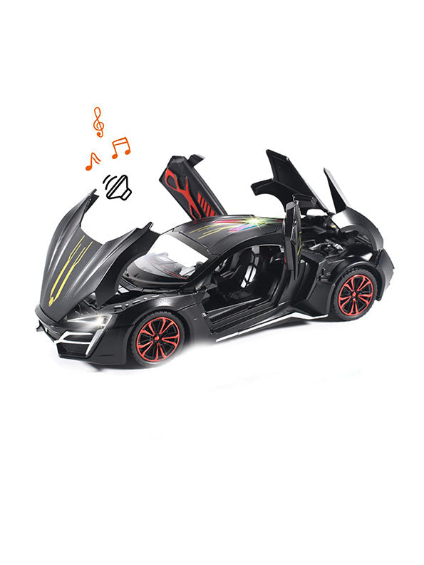 Lykan Hyper sport Model 1:24 Scale Diecast Car - Black Metal Collectible | TV-O-24 TV-O-24 - Toyloft