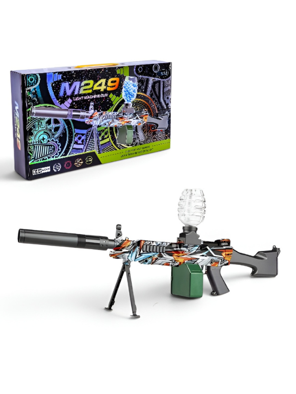 M249 Water Gel Ball Launcher Toy Set with Stand & water Beads| TV6431
