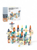 Marble Run Blocks Track Building Block Set - 110 PCS STEM Science Toy Building Block Set - Educational Ball Maze for Kids TV2119