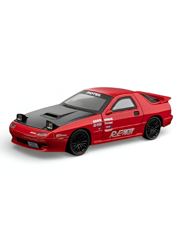 Mazda RX-7 Alloy Diecast Model Car 1:32 Scale Collectible Toy Vehicle LMI15612 - Free Car Inside.